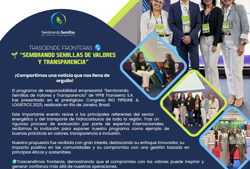 Sembrando Semillas de Valores y Transparencia